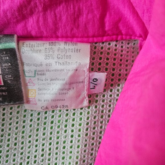 Prince Colorblock Nylon Windbreaker Pullover Jacket – Unisex Large - Picture 7 of 8